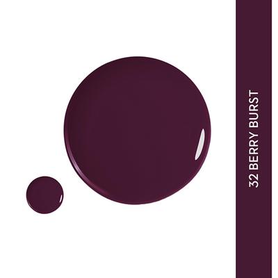 Sugar Cosmetics Tip Tac Toe Nail Lacquer Classic 32- Berry Burst 9 ml - Nail Polish