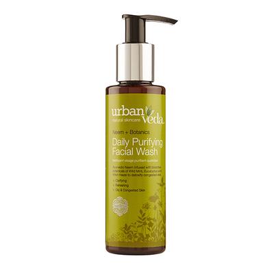 Urban Veda Purifying Facial Wash Neem and Tea Tree 150 ml - Face Washes