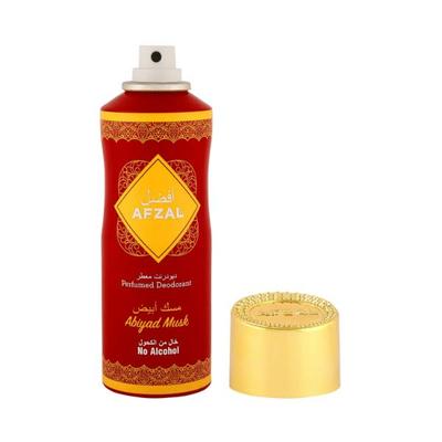AFZAL PERFUME DEO-CAN-AFZAL-ABIYAD MUSK-FG 200 ml - Deodorants/Roll-Ons