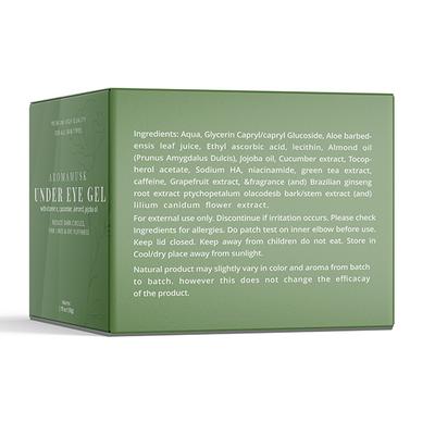 AromaMusk Under Eye Gel For Puffy Eyes, Dark Circles, Wrinkles & Fine Lines With Vitamin C and Cucumber 50 gm - Under Eye Creams & Serums