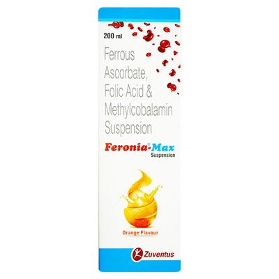 FERONIA MAX ORANGE FLAVOUR Suspension 200ml - Supplements-Vam