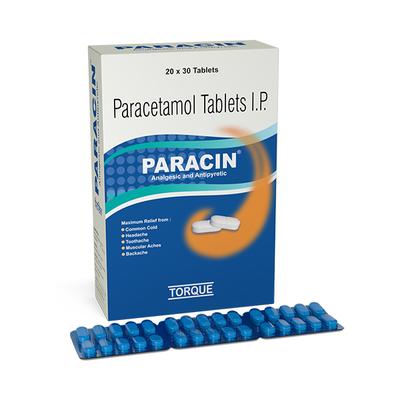 Paracin 500Mg Tablet 15's - Fever-Ana