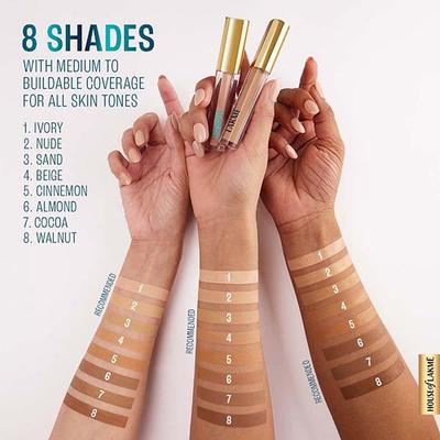 Lakme 9to5 Hya Matte Liquid Concealer Almond 2 ml - Concealer