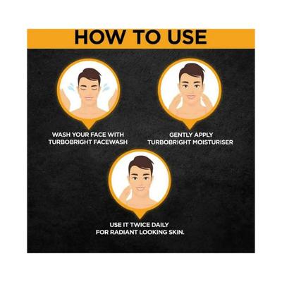 Garnier Men Turbo Bright Anti-Pollution Brightening Moisturiser 40 gm - Face Moisturizers