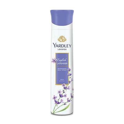 Yardley London Refreshing Body Spray - English Lavender 150 ml - Men Deodorants/Roll-Ons