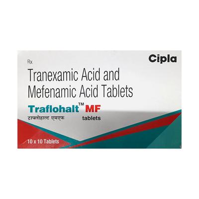 TRAFLOHALT MF Tablet 10's - Bleeding Disorders-Hae