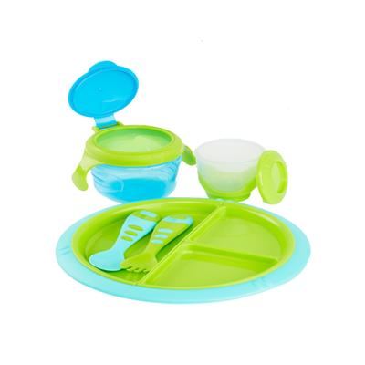 Mothercare Second Stage Feeding Kit - Blue 1's - Feeding & Nursing