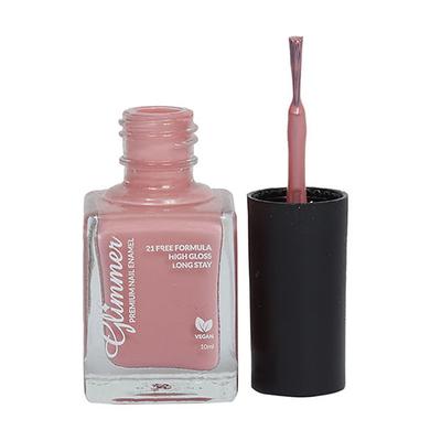 Glimmer Premium Nail Enamel Pink Love 10 ml - Nail Polish