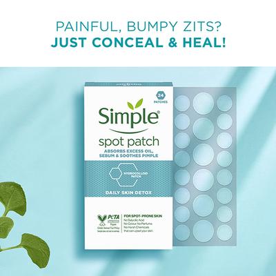 Simple Daily Skin Detox Spot Patch 48 gm - Masks & Peels