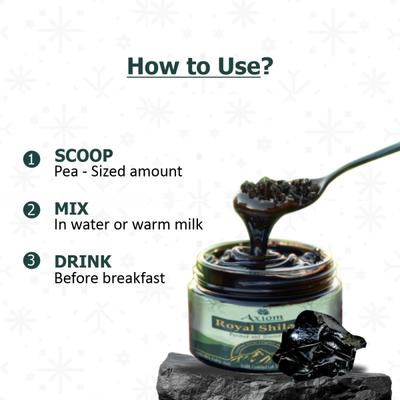 Axiom Royal Shilajit Resin 20 g - Speciality Medicines