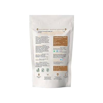 Rooted Active Naturals Oyster Mushroom Extract Powder 60 gm - Pure Herbs