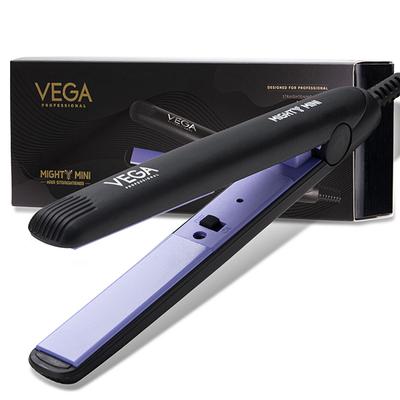 VEGA Professional Mighty Mini Hair Straightener, Black (VPVHS-10) 1's - Hair Dryers