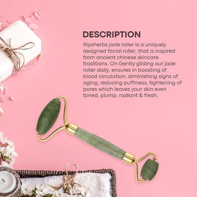 Riyo Herbs Face Roller - Jade 200 gm - Massagers