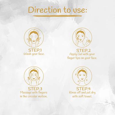 Nutriment Gold Gel All Skin Type 250 gm - Face Gels