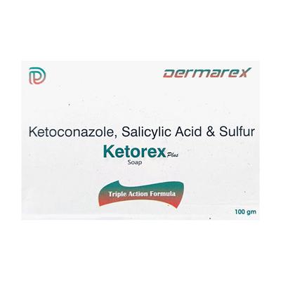 KETOREX PLUS Soap 100g - Fungal Infections-Taa