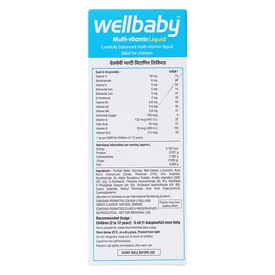 Wellbaby Liquid 200ml - Supplements-Vam
