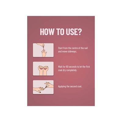 Swiss Beauty Slay Nail Color, Shade - Shine Wine 13 gm - Nail Polish