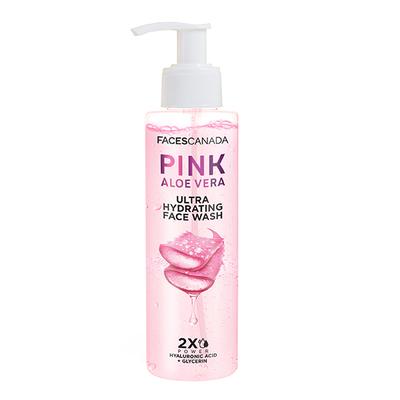 FACESCANADA Pink Aloe Vera Ultra Hydrating Face Wash 100 ml - Face Wash & Cleansers