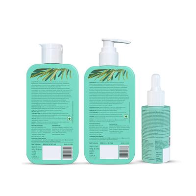 PLIX Rosemary Anti Hairfall Regime Combo of 3% Redensyl Serum, Advanced Shampoo & Conditioner 450 ml - Dry Shampoos & Conditioners