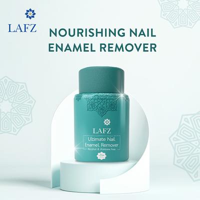 Lafz Nail Polish Remover, Enriched With Castor Oil 50 ml - Nail Polish Remover