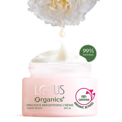 Lotus Organics Precious Brightening Creme 50 gm - Day Cream