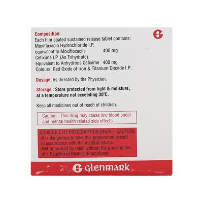 Milixim M Tablet 5'S - Bacterial Infections-Cep