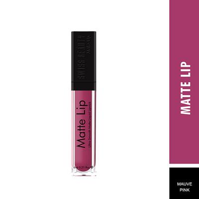 Swiss Beauty Ultra Smooth Matte Liquid Lipstick - (Mauve Pink) 6 ml - Liquid Lipsticks