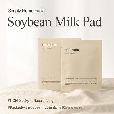 Mixsoon Soybean Milk Pad 10's - Sheet Masks