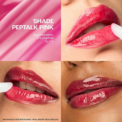 Lakme Peptide Lip IV, Hydrating Lip Balm, Peptalk Pink 10 g - Lip Balms