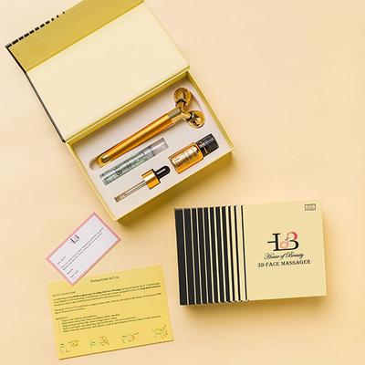 House of Beauty 3D Face Massager Tool For Double Chin, Sculpts Jawline & Cheeks,Shapes Nose (3Pcs) 1's - Massagers