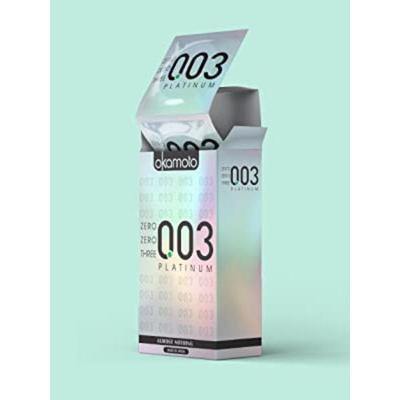 Okamoto 003 Platinum Condoms 10's - Plain/Flavoured Condoms