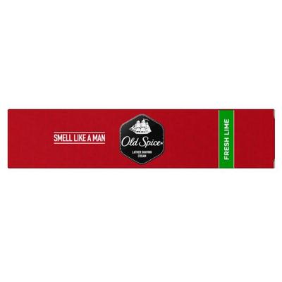 Old Spice Lather Shaving Cream - Fresh Lime 70 gm - Shaving Creams