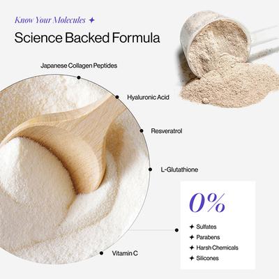 Beautywise Advanced Collagen Peptides (Blueberry) 200 gm - Multi-Vitamins