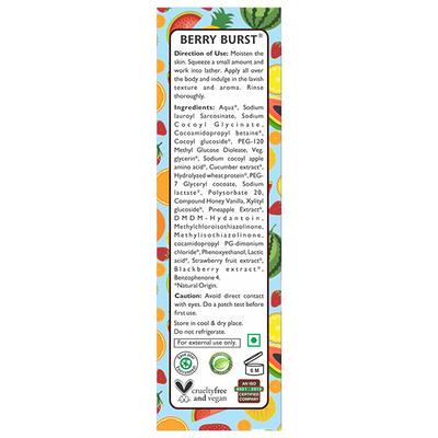 Passion Indulge BERRY BURST Body Wash 200ml For Reviving a Skin (1+1) - Shower Gels & Body Wash