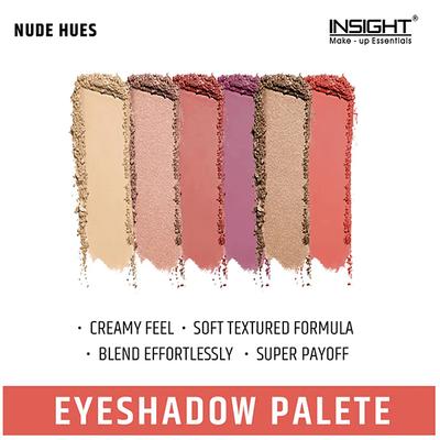 Insight Cosmetics Show Time Eyeshadow Palette - Nude Hues 15 gm - Eye Shadow Palettes
