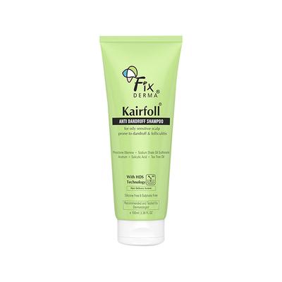 Fixderma Kairfoll Anti Dandruff Shampoo for Oily and Sensitive Scalp, Shampoo for Dandruff 100 ml - Shampoos