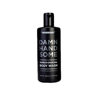 Whiskers Bamboo Charcoal Body Wash 300 ml - Shower Gels & Body Wash