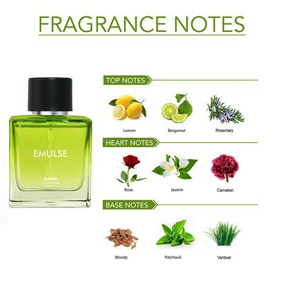 Ajmal Emulse Eau De Parfum Floral Perfume Long Lasting Scent Spray Party Wear Gift For Men And Women 100 ml - Perfumes (Edt/Edp)