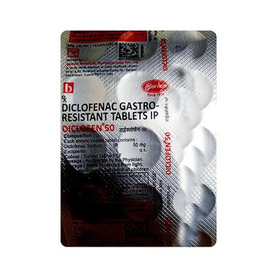 DICLOFEN 50 Tablet 15's - Pain relief-Nsa
