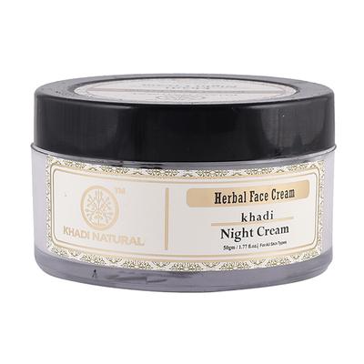 KHADI NATURAL NIGHT CREAM 50 gm - Lotions & Creams