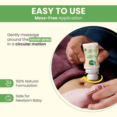 Mother Sparsh Ayurvedic Tummy Roll-On Liquid - Hing & Saunf Oil 40 ml - Creams, Lotions & Oils