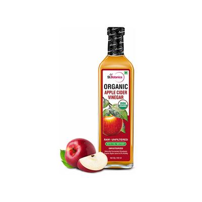St.Botanica USDA Organic Apple Cider Vinegar With The Mother - Raw, Unfiltered, UnPasteurized - Apple Cider Vinegars