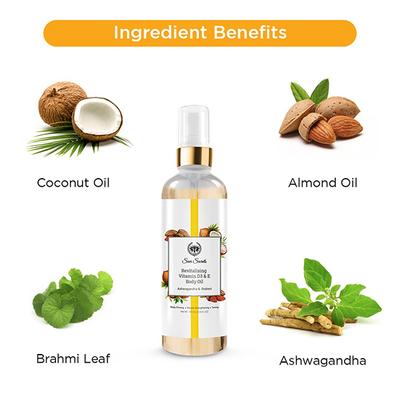 Seer Secrets Revitalising Vitamin D3 & E Oil 100 ml - Pain Relief Oil