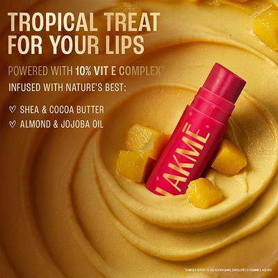 Lakme Lip Love Mango Lip Care 22Hrs Moisture SPF15 4.5gm - Lipsticks