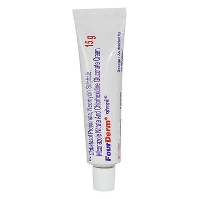 Fourderm Cream 15gm - Skin Infections-Toc