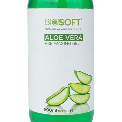 Biosoft Aloevera Pre Wax Gel 500 ml - Shaving & Hair Removal