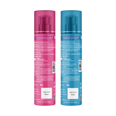 Eva No Gas Perfume Spray - Aura & Charm (Pack Of 2 x 120 ml) - Perfumes (Edt/Edp)
