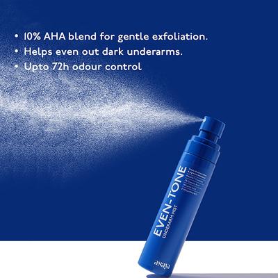 Asaya Even Tone Under Arm Spray 100 ml - Deodorants/Roll-Ons