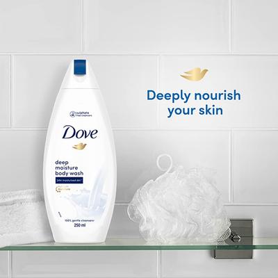 Dove Deep Moisture Bodywash 250 ml - Shower Gels & Body Wash