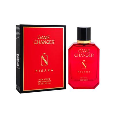 Nisara Game Changer Perfume Long Lasting Fragrance Ambery Woody Fruity Eau De Parfum For Men 100 ml - Men Perfumes (Edt/Edp)